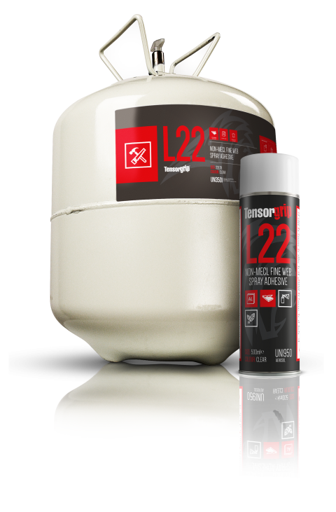 Tensorgrip L22 - DCM Free Fine Web Spray Adhesive